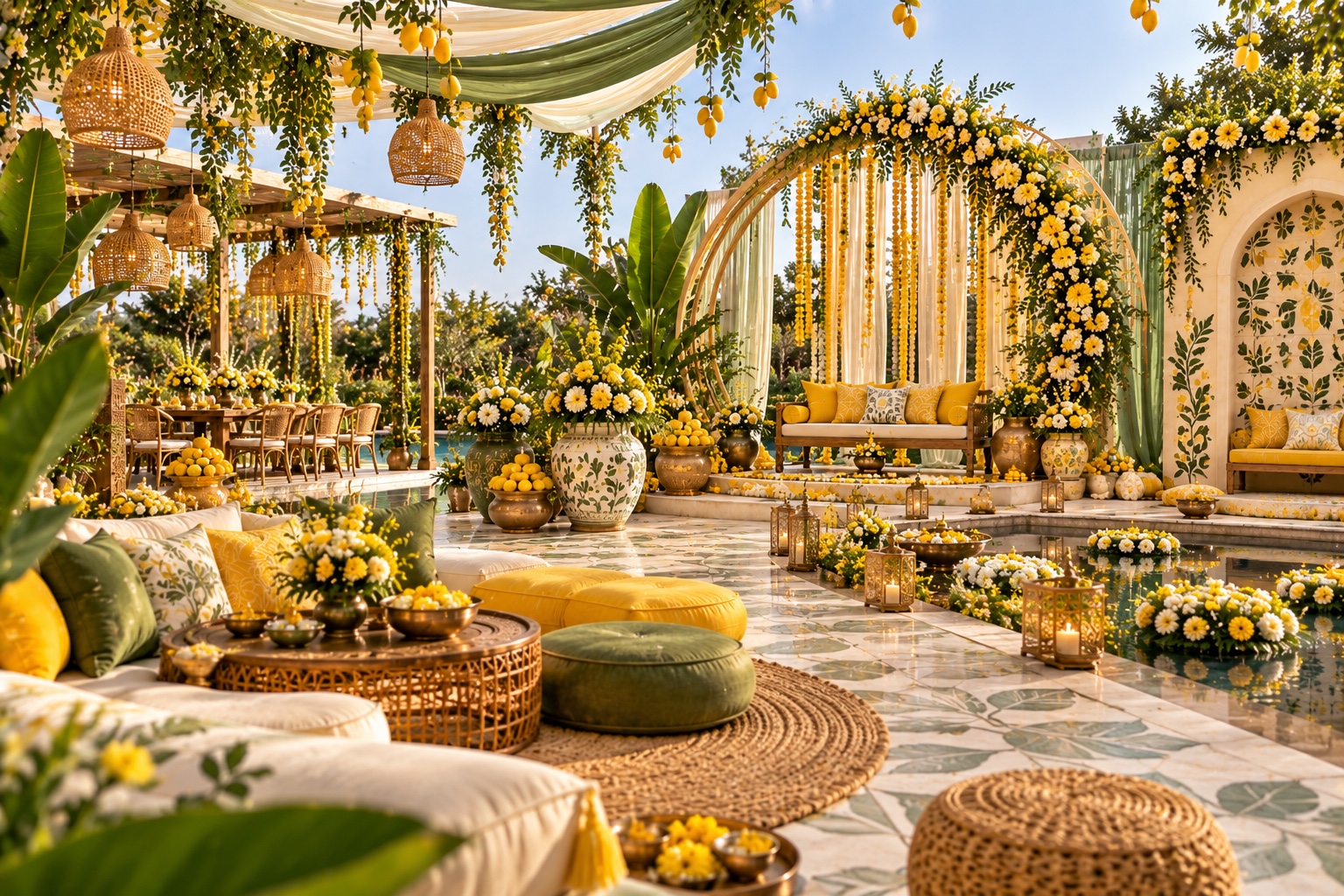 Haldi décor