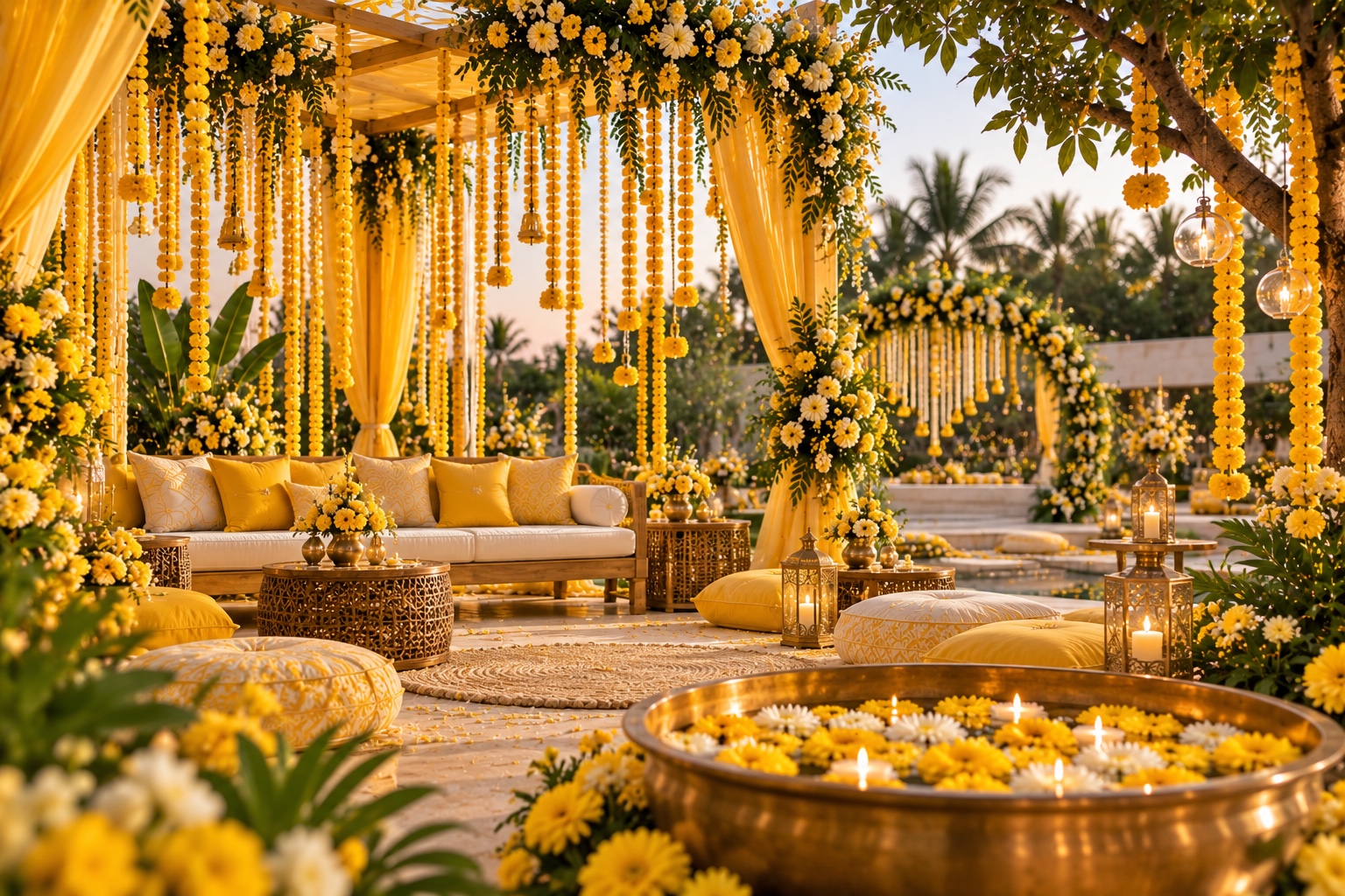 Haldi décor