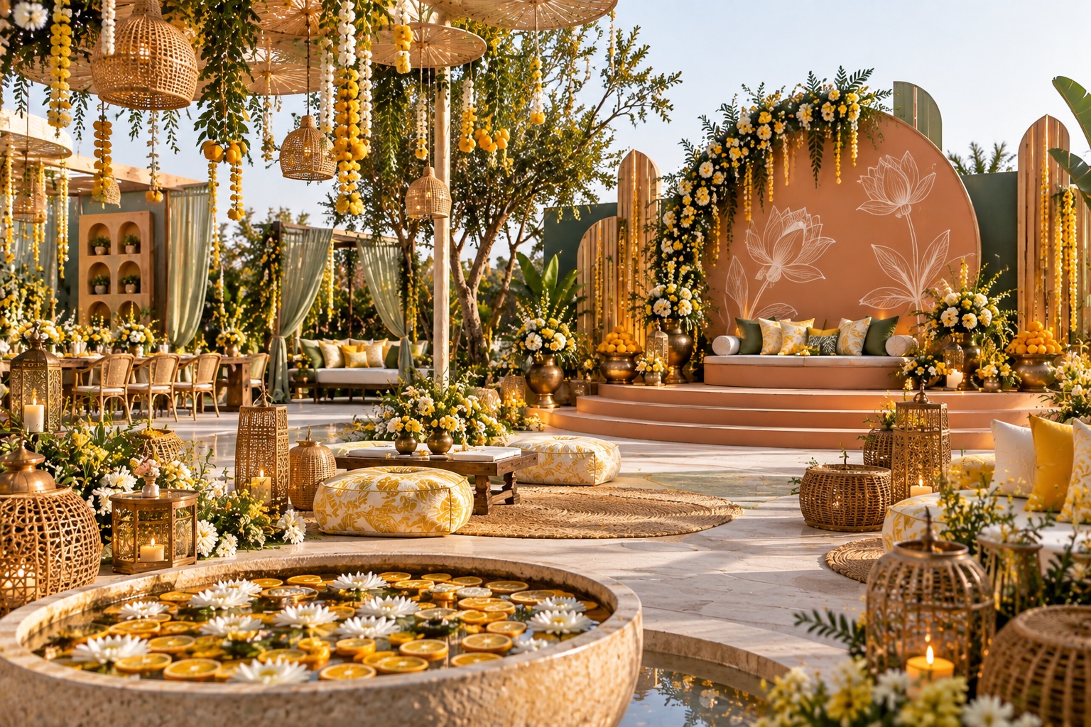 Haldi décor