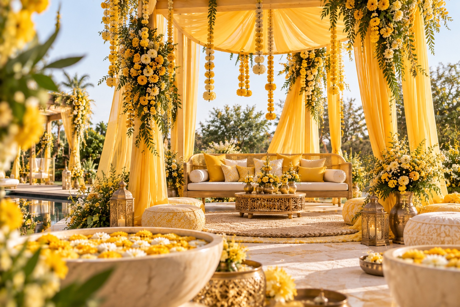 Haldi décor