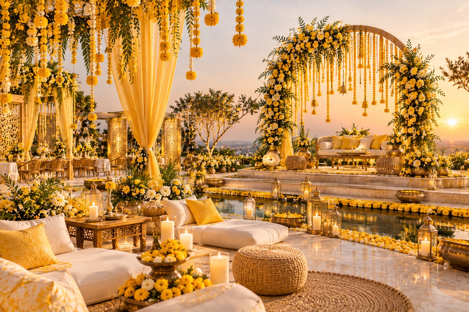 Haldi décor