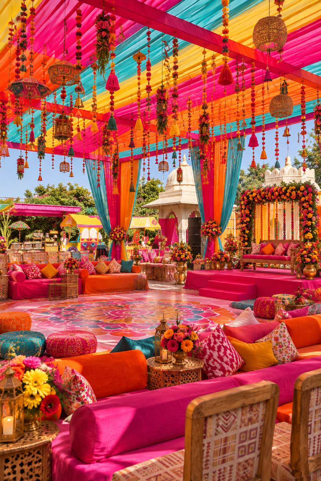 Mehendi décor