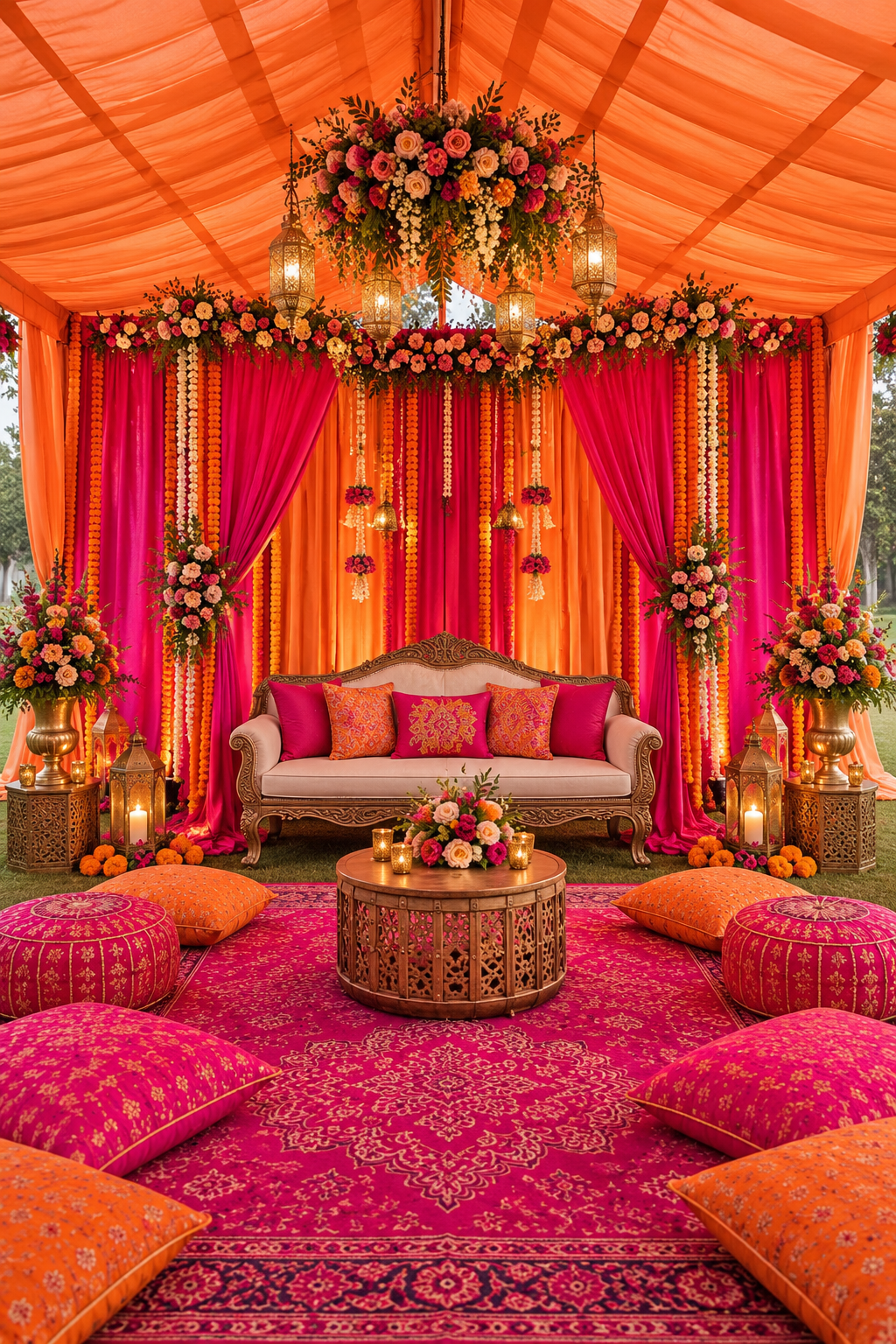 Mehendi décor