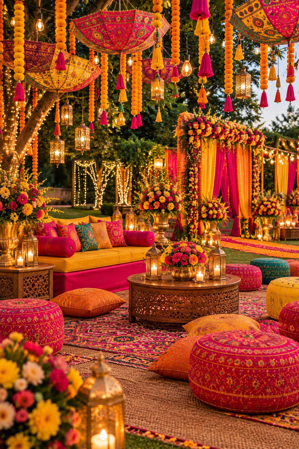 Mehendi décor