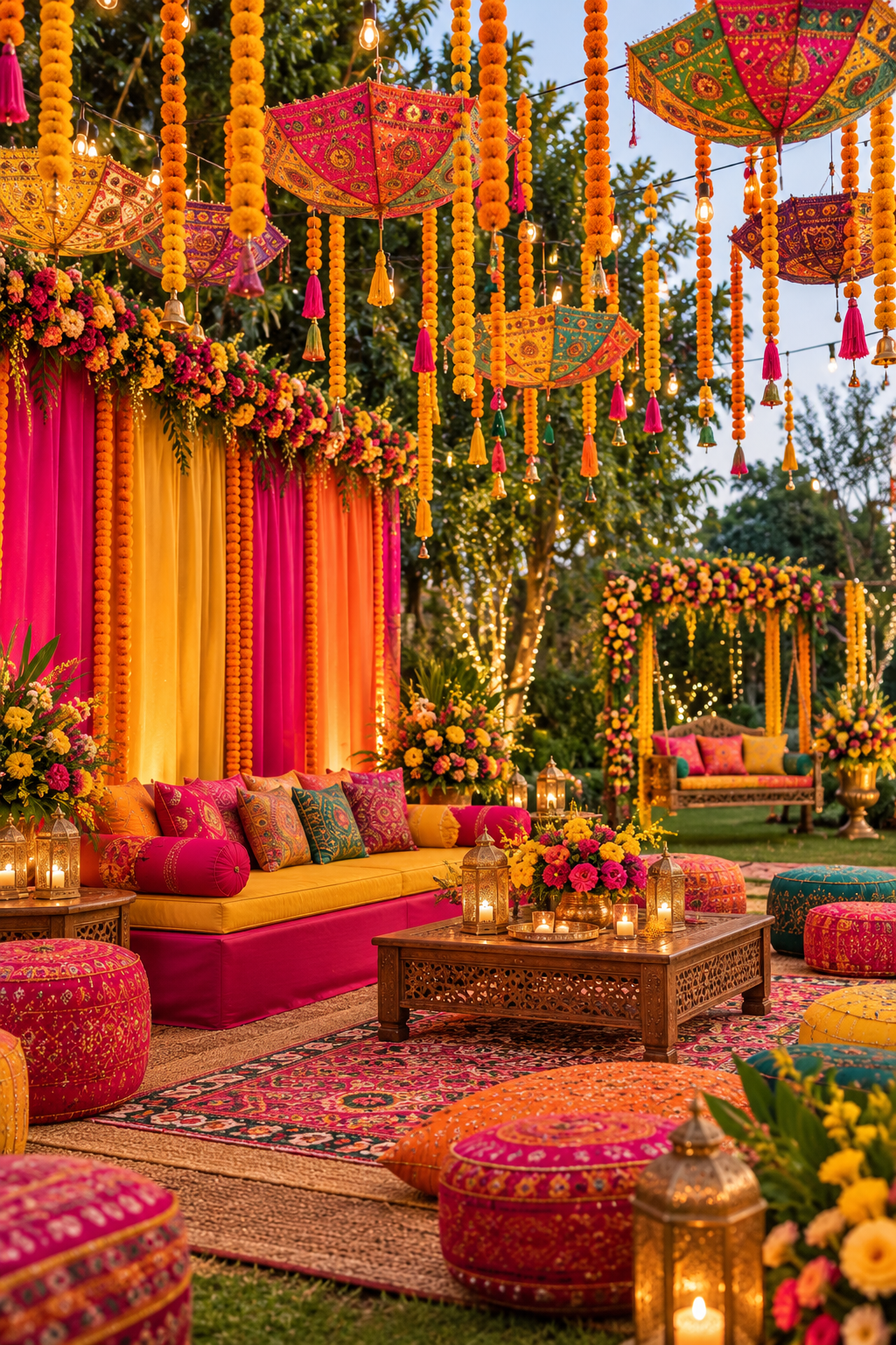 Mehendi décor